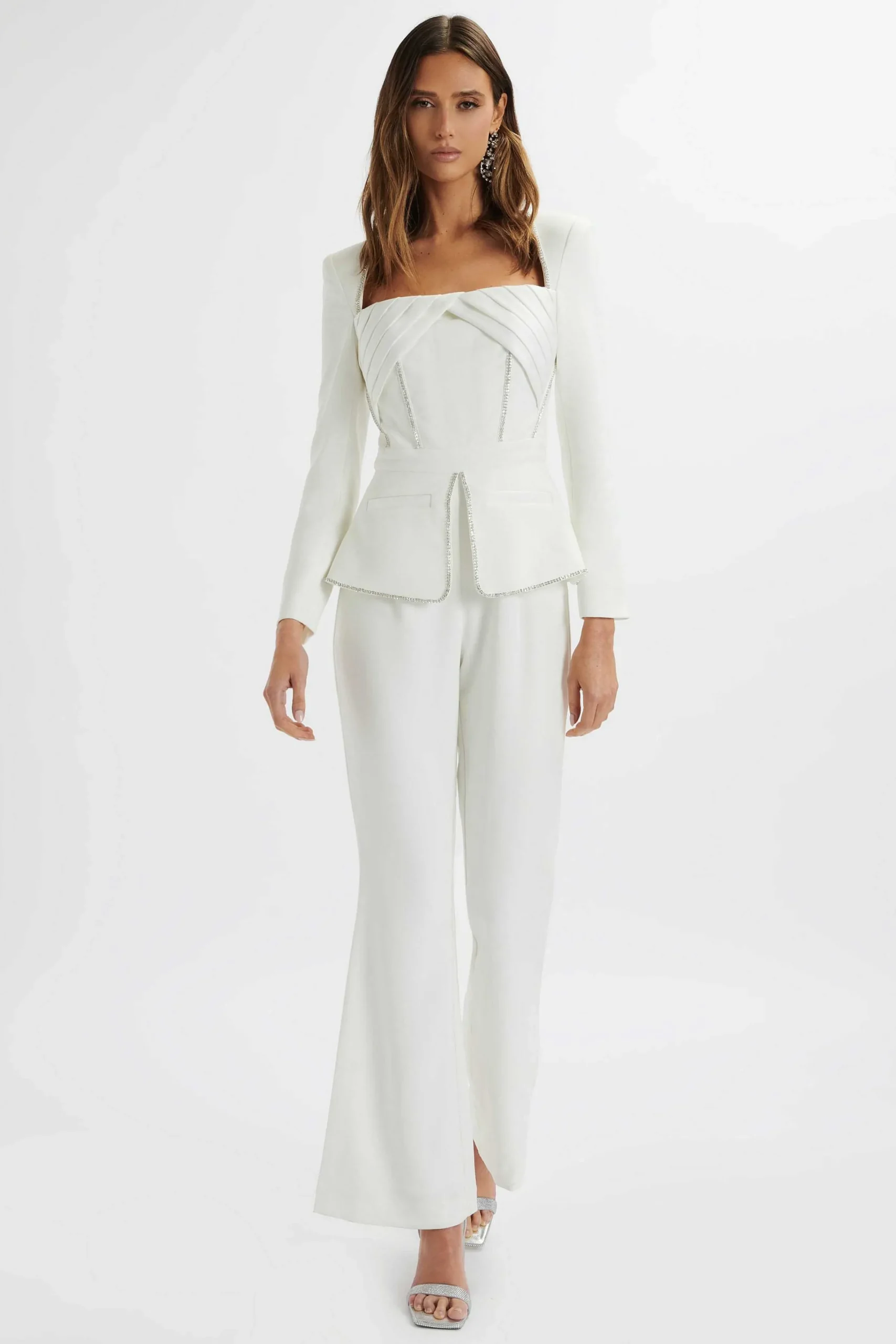 jessie_diamante_trim_tail_0-1.webp Online Lavish Alice Jessie Diamante Trim Tailored Jumpsuit In White
