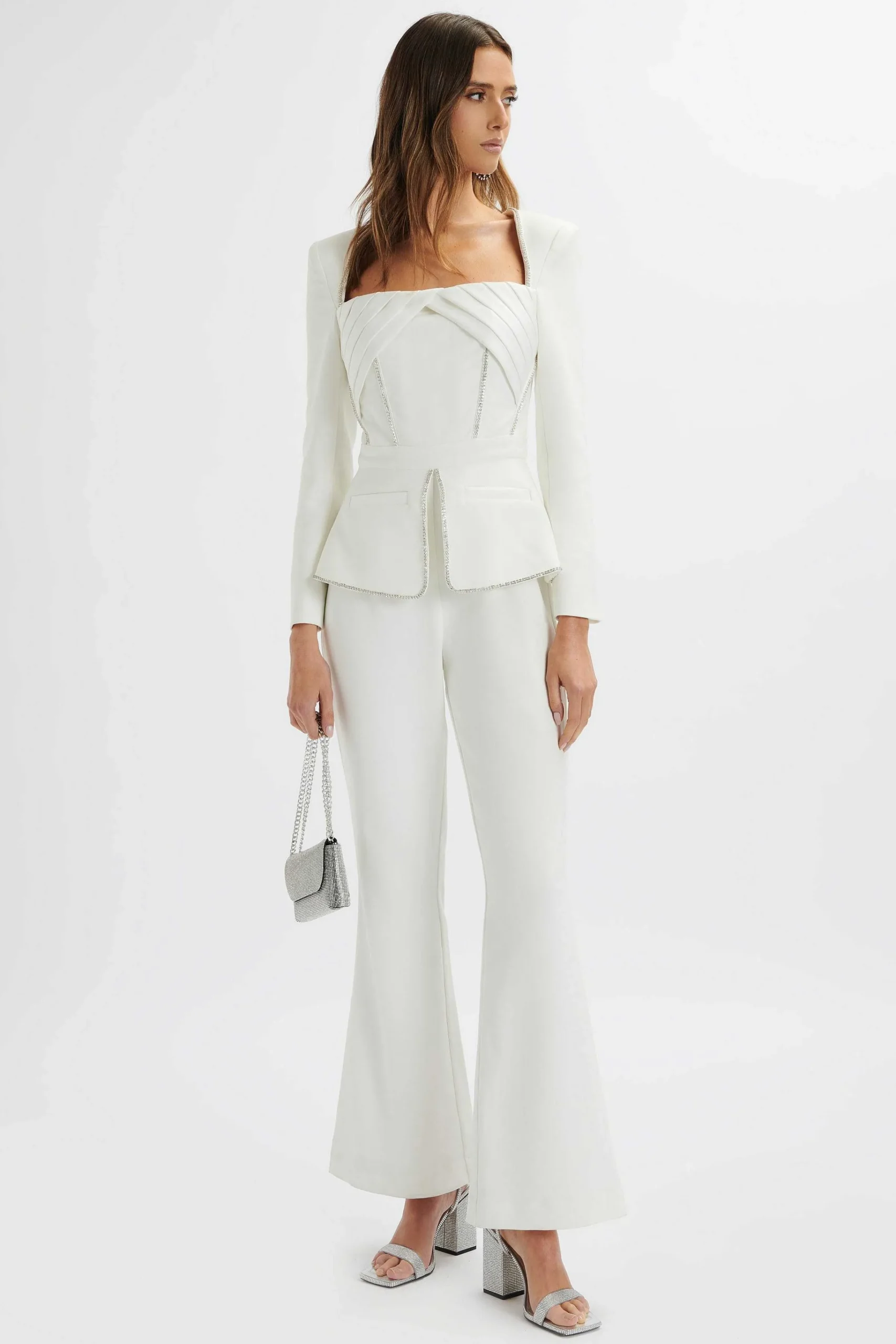 jessie_diamante_trim_tail_1-1.webp Online Lavish Alice Jessie Diamante Trim Tailored Jumpsuit In White